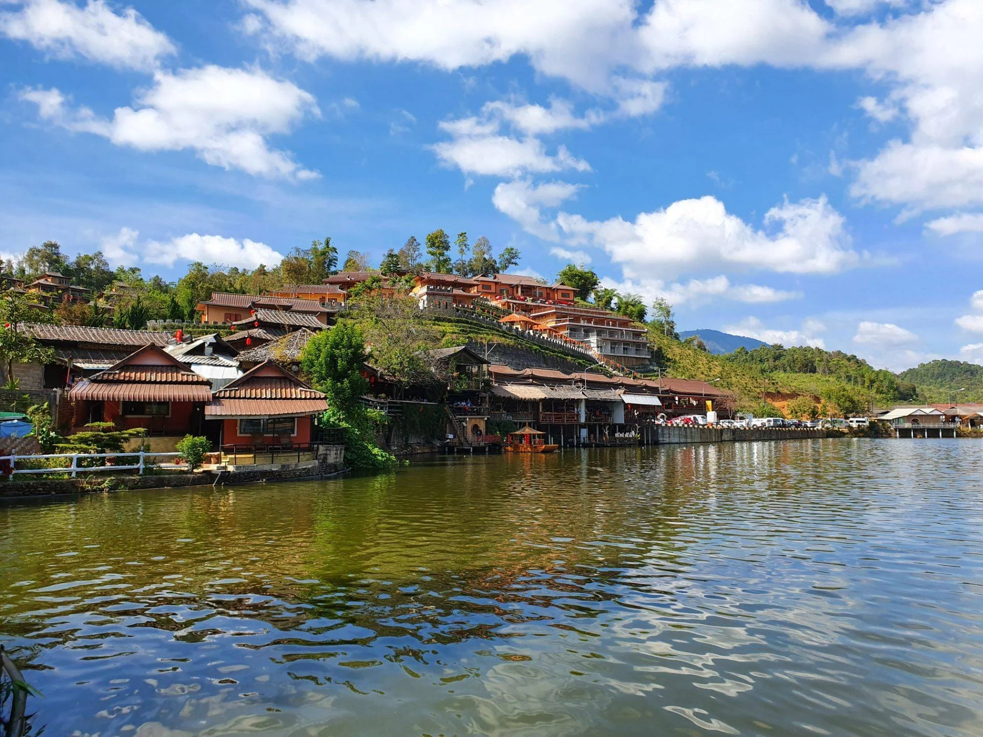 Ban Rak Thai village and lake in Mae Hong Son