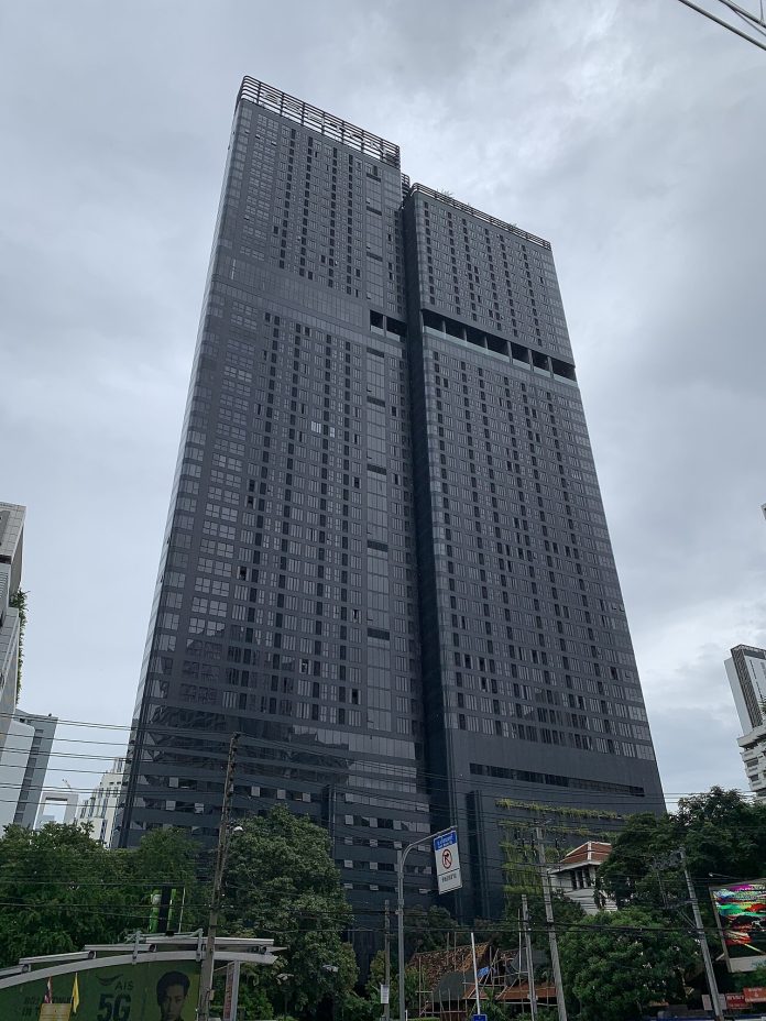 High-rise condominium in Bangkok's Asoke area