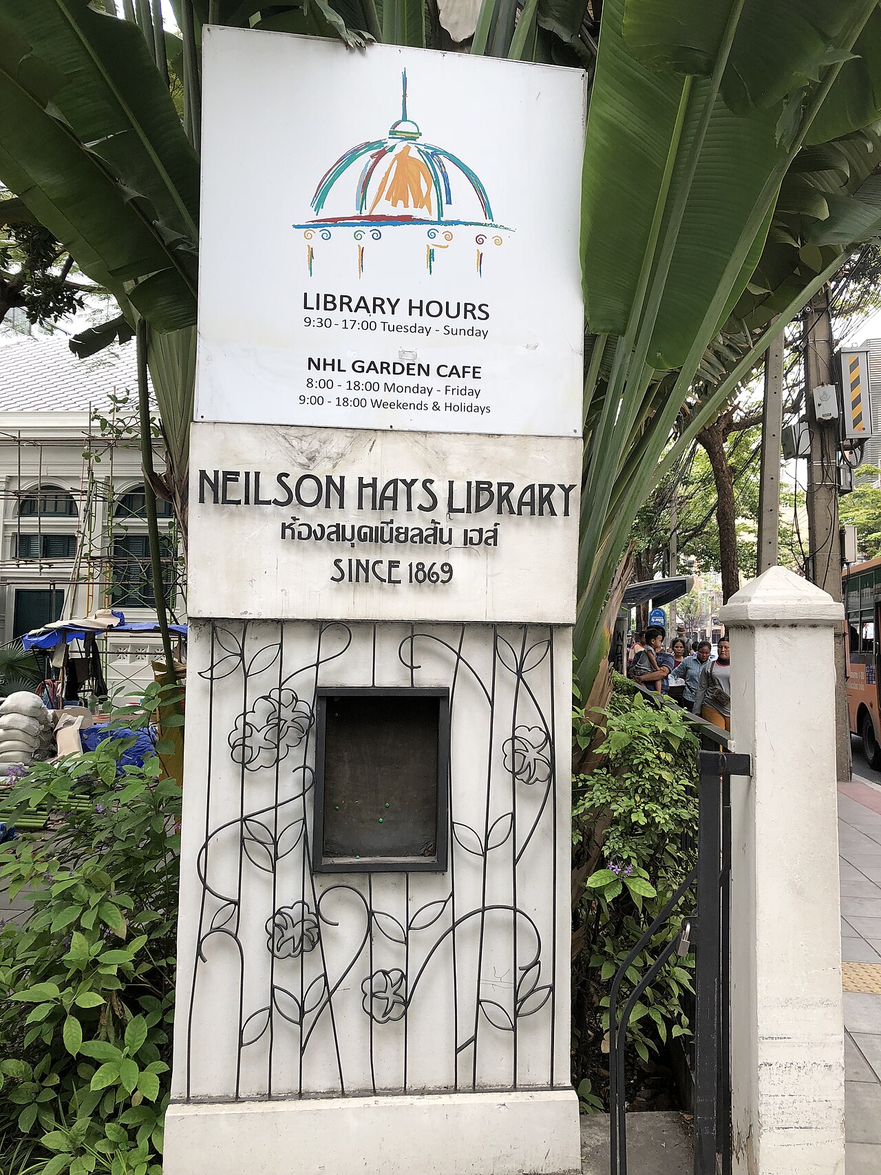 Historic Neilson Hays Library in Bangkok