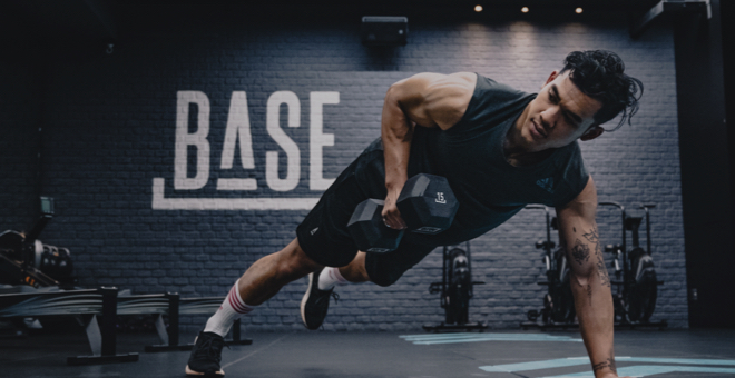 Strength and conditioning workout at BASE Bangkok