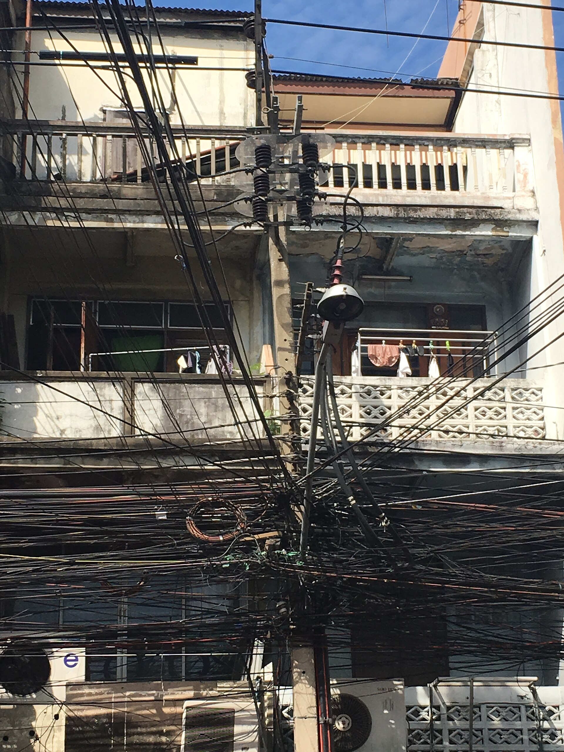 Historic buildings along Charoen Krung Road
