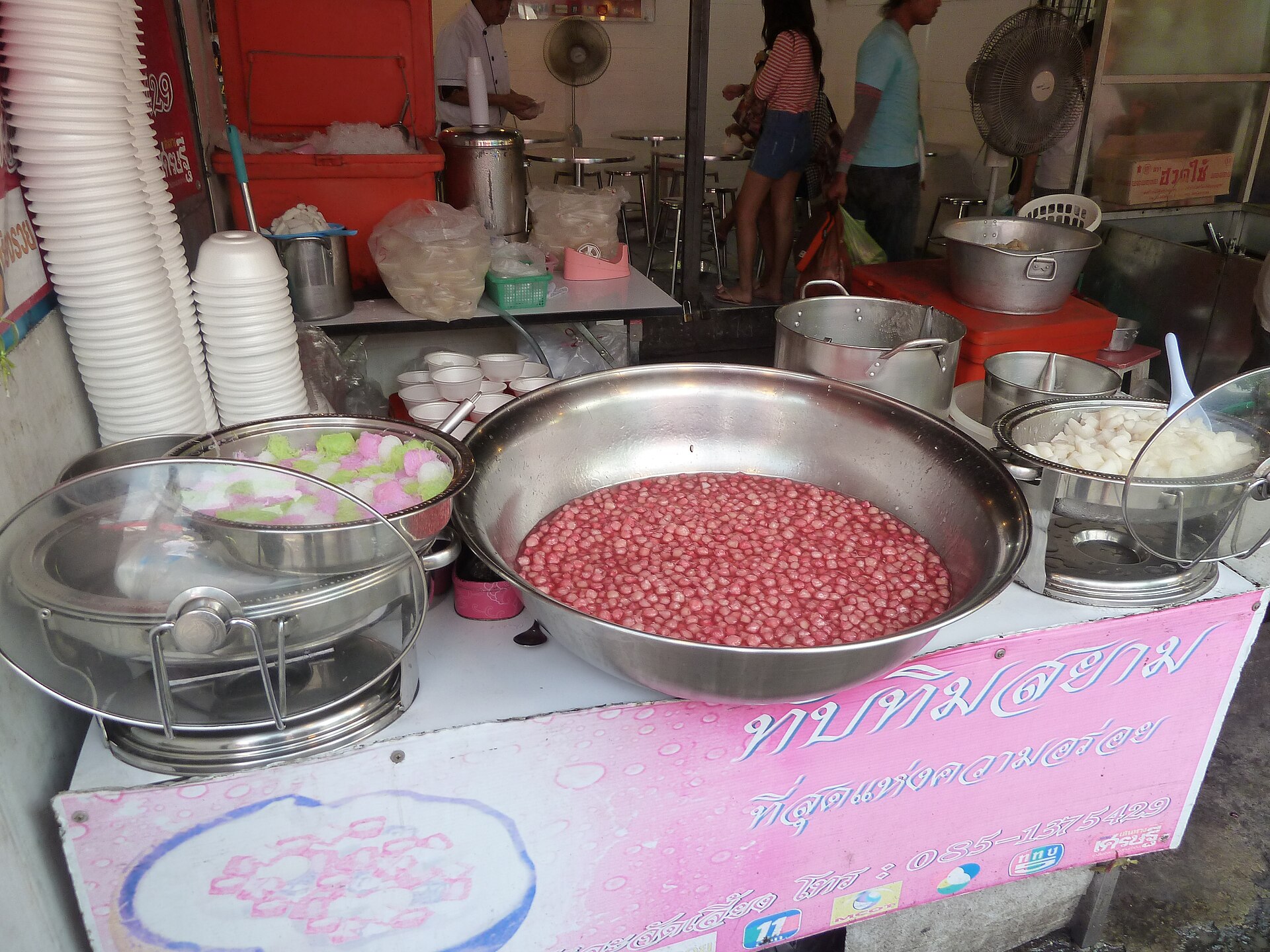 Covered shopping lane inside Chatuchak Weekend Market