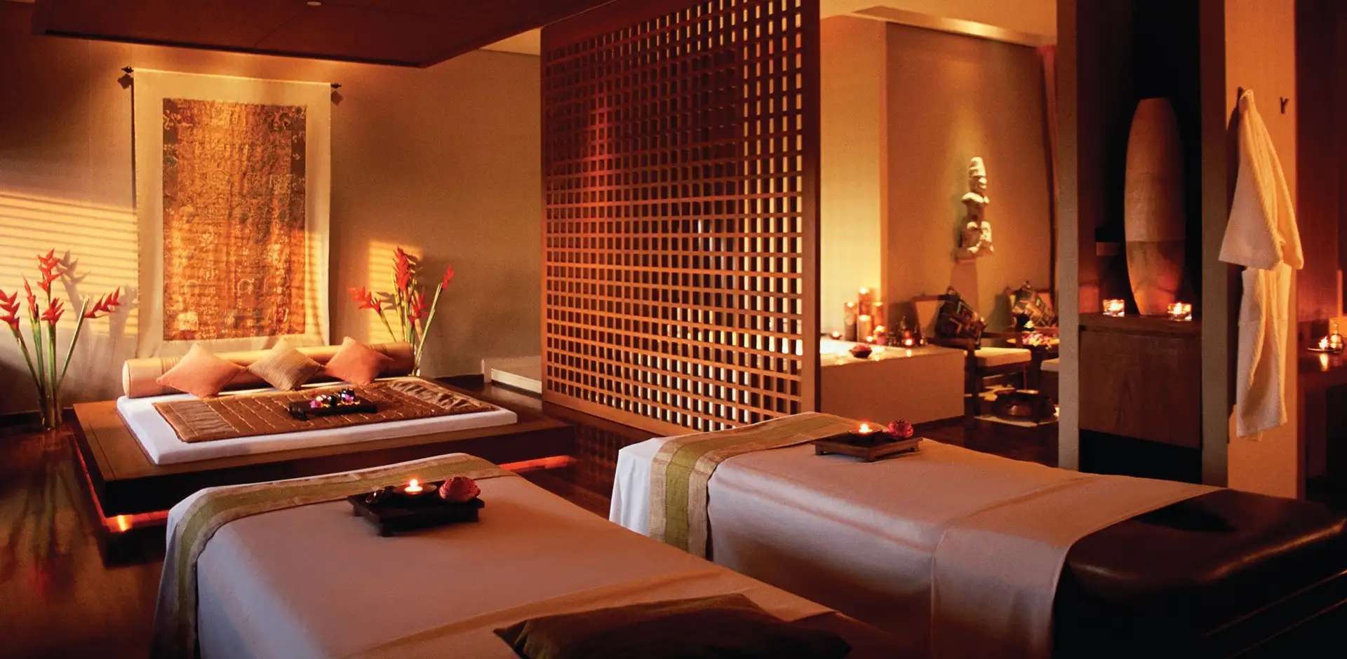 Reception area at Chi, The Spa Bangkok