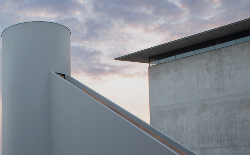 Visitor experiencing a James Turrell work at Dib Bangkok
