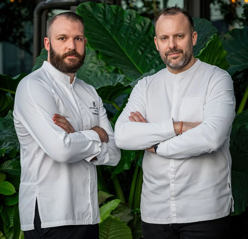 Chefs working at Duet by David Toutain Bangkok