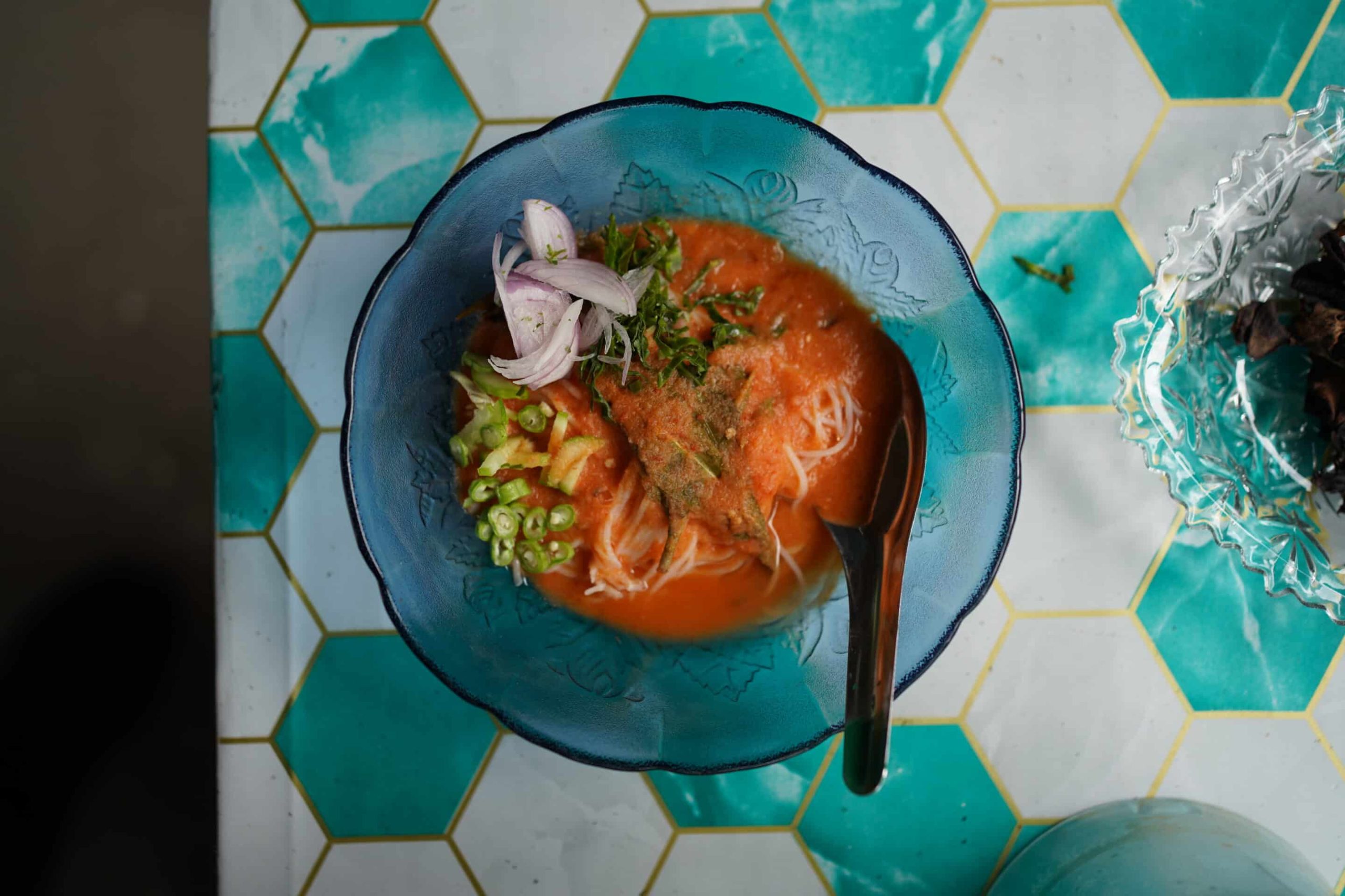 Contemporary Thai course served at KHAAN Bangkok