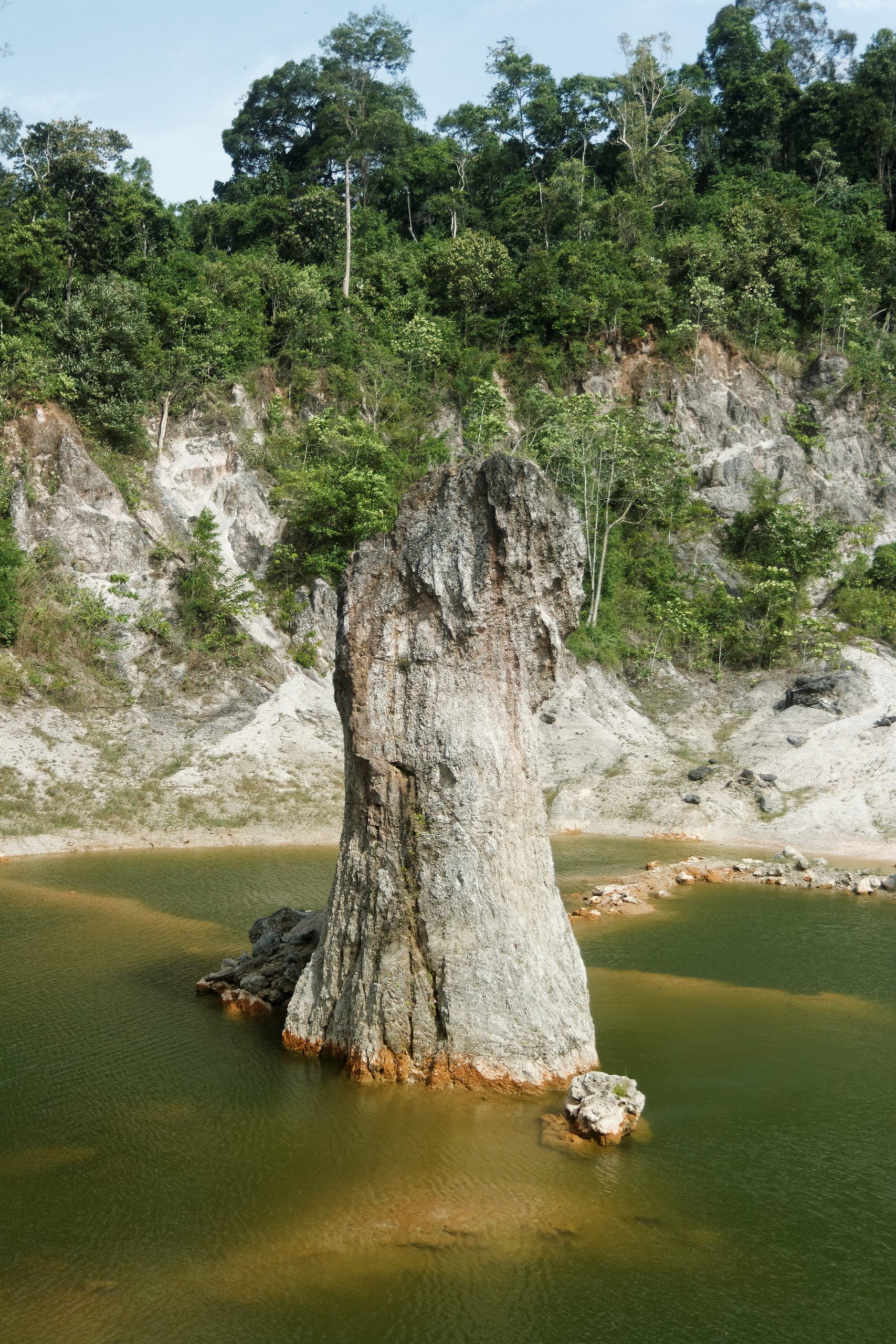 Rock formations at Khanom Grand Canyon