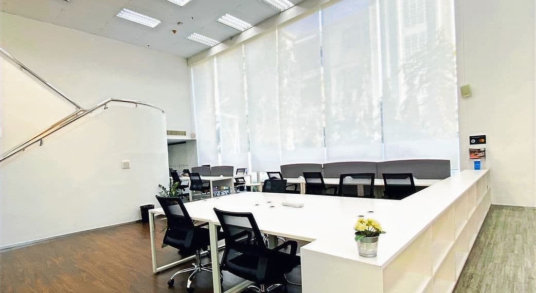 Desk area inside Launchpad Bangkok