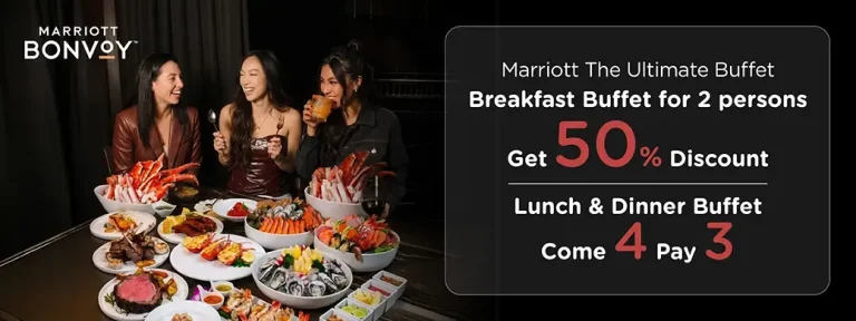 Marriott Ultimate Buffet KTC promotion artwork