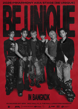 Poster for P1Harmony Asia Stage BE UNIQUE in Bangkok