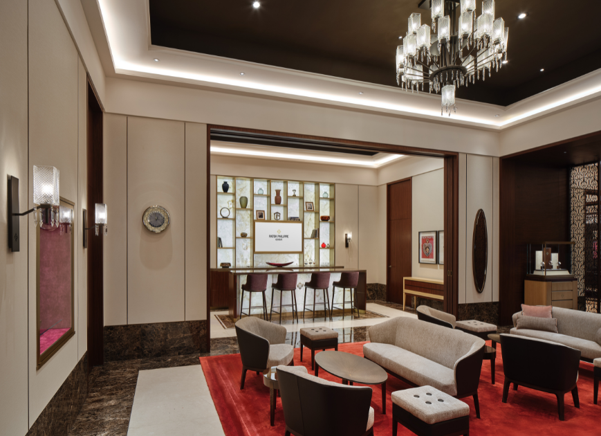 Private consultation salon at Patek Philippe One Bangkok