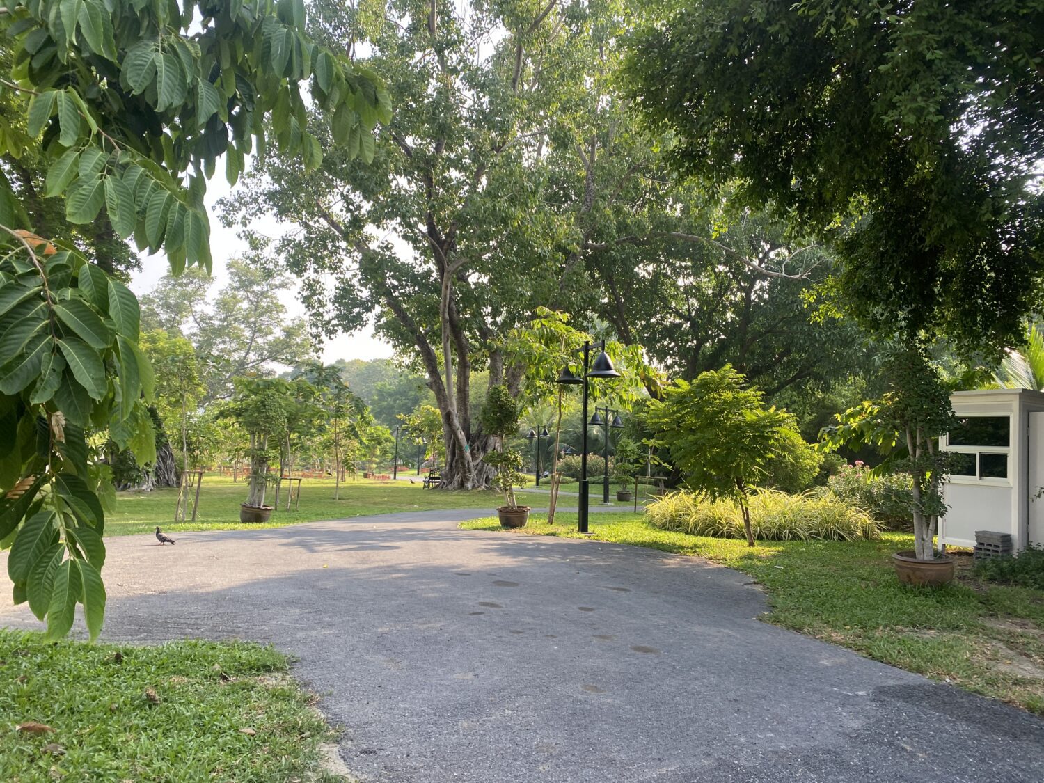 Historic fort and park grounds at Mahakan