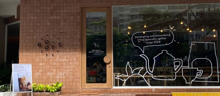 Roots Coffee bar and Thai specialty coffee in Bangkok