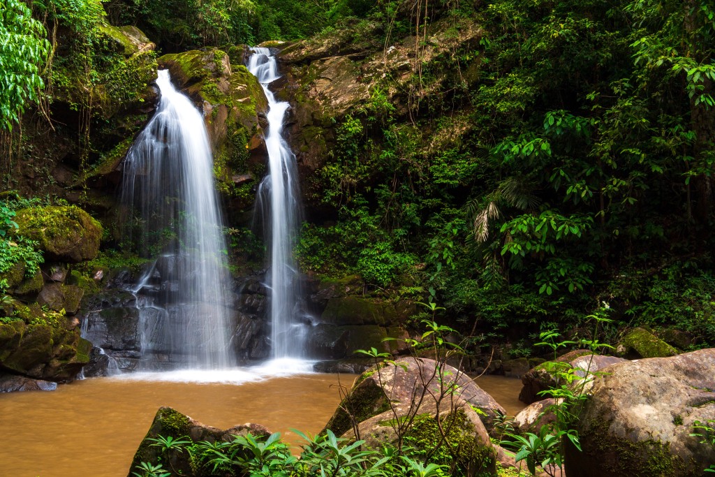 Sapan Waterfall in Nan province