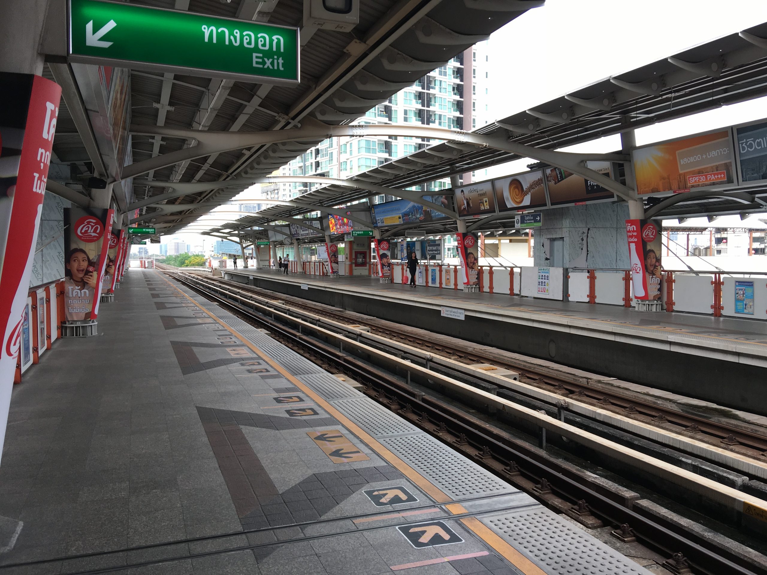 BTS Saphan Khwai station in Bangkok