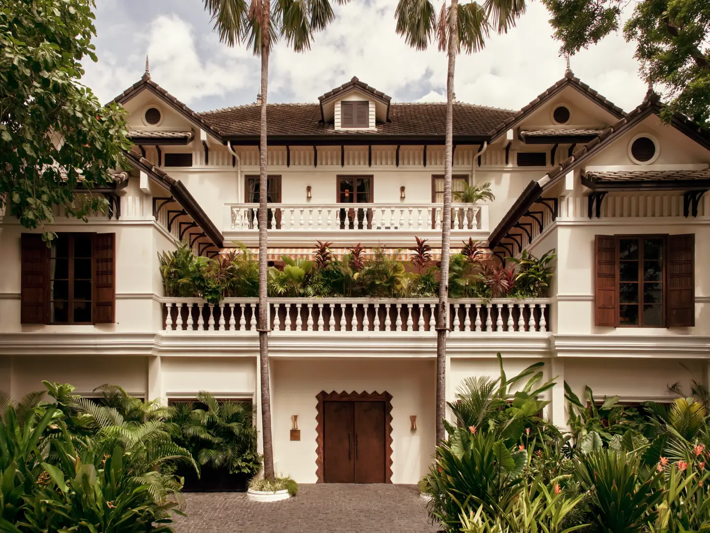 Outdoor terrace at Soho House Bangkok