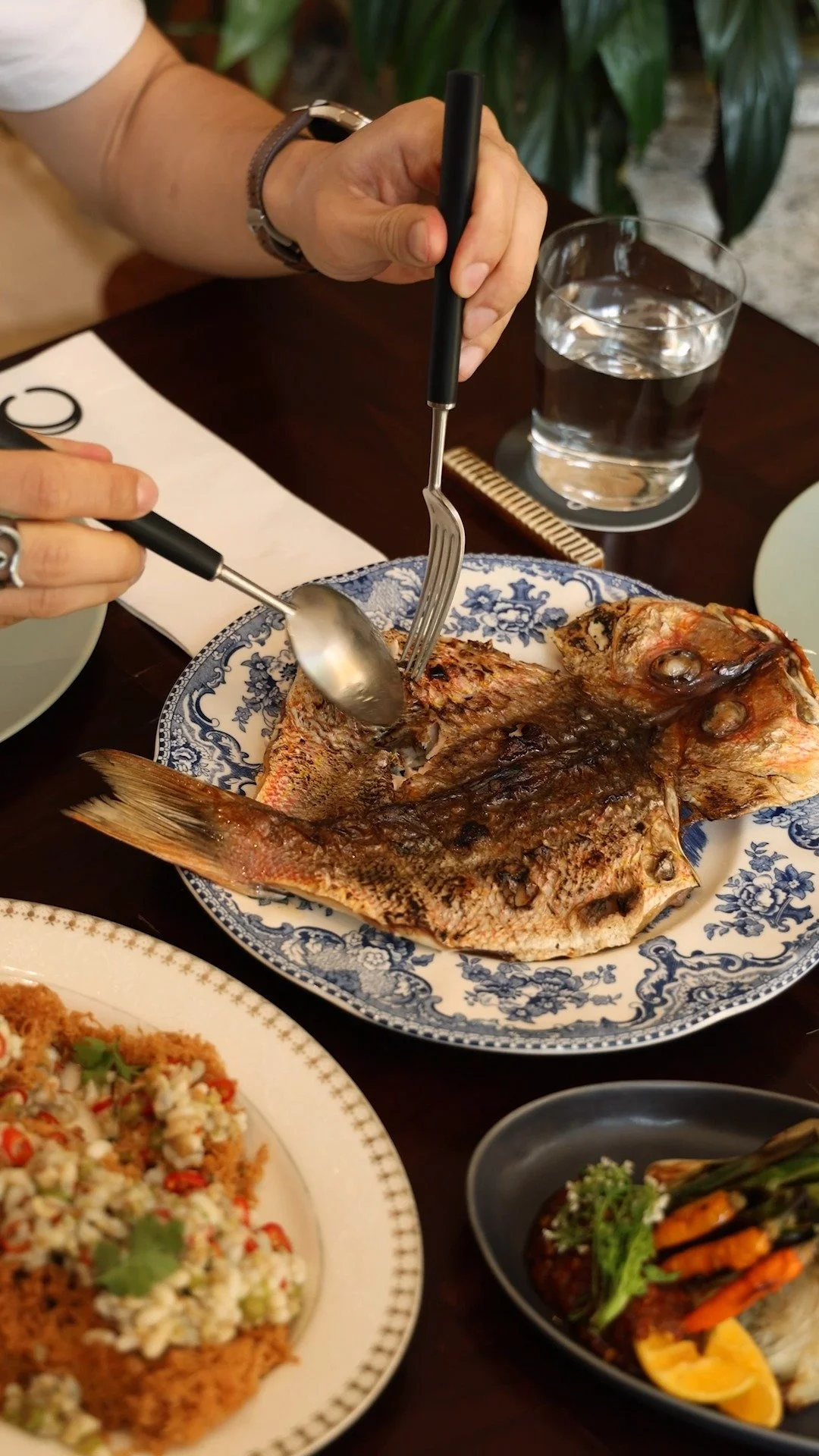 Contemporary Thai dish served at SOMA Bangkok