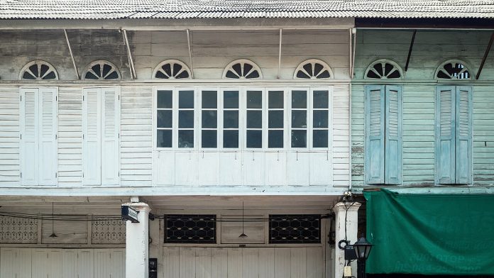 Songkhla Old Town shophouses Historic shophouses in Songkhla Old Town