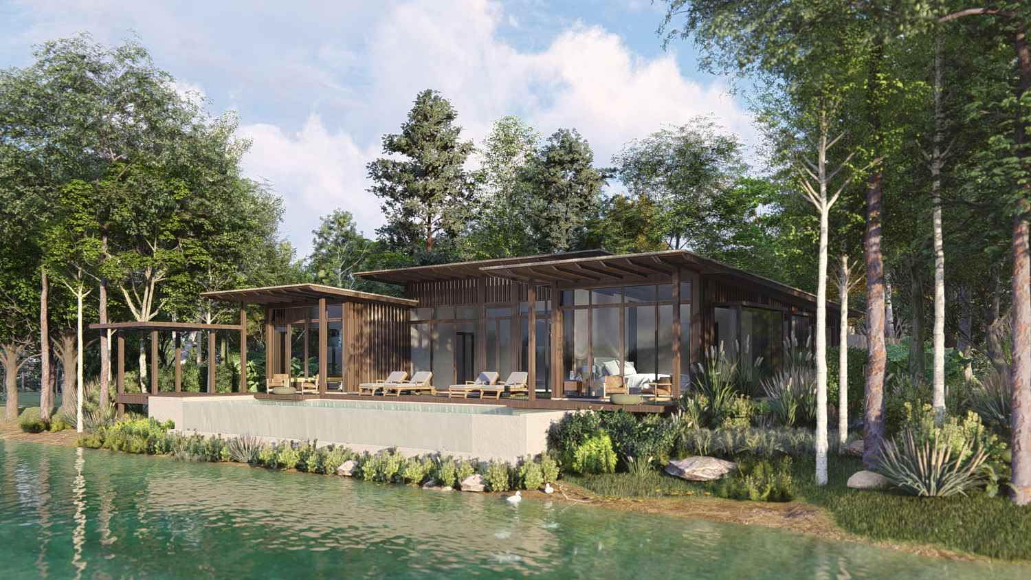 Two-bedroom wellness pool villa at Tri Vananda Phuket