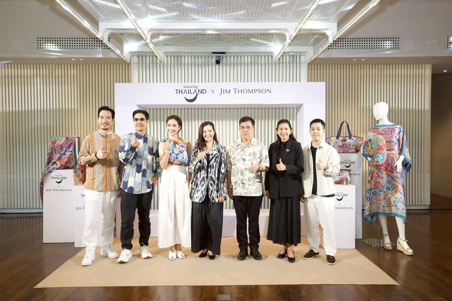 Launch of the Amazing Thailand x Jim Thompson collection in Bangkok