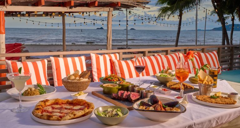Anantasila Beach Restaurant beside the sea in Hua Hin