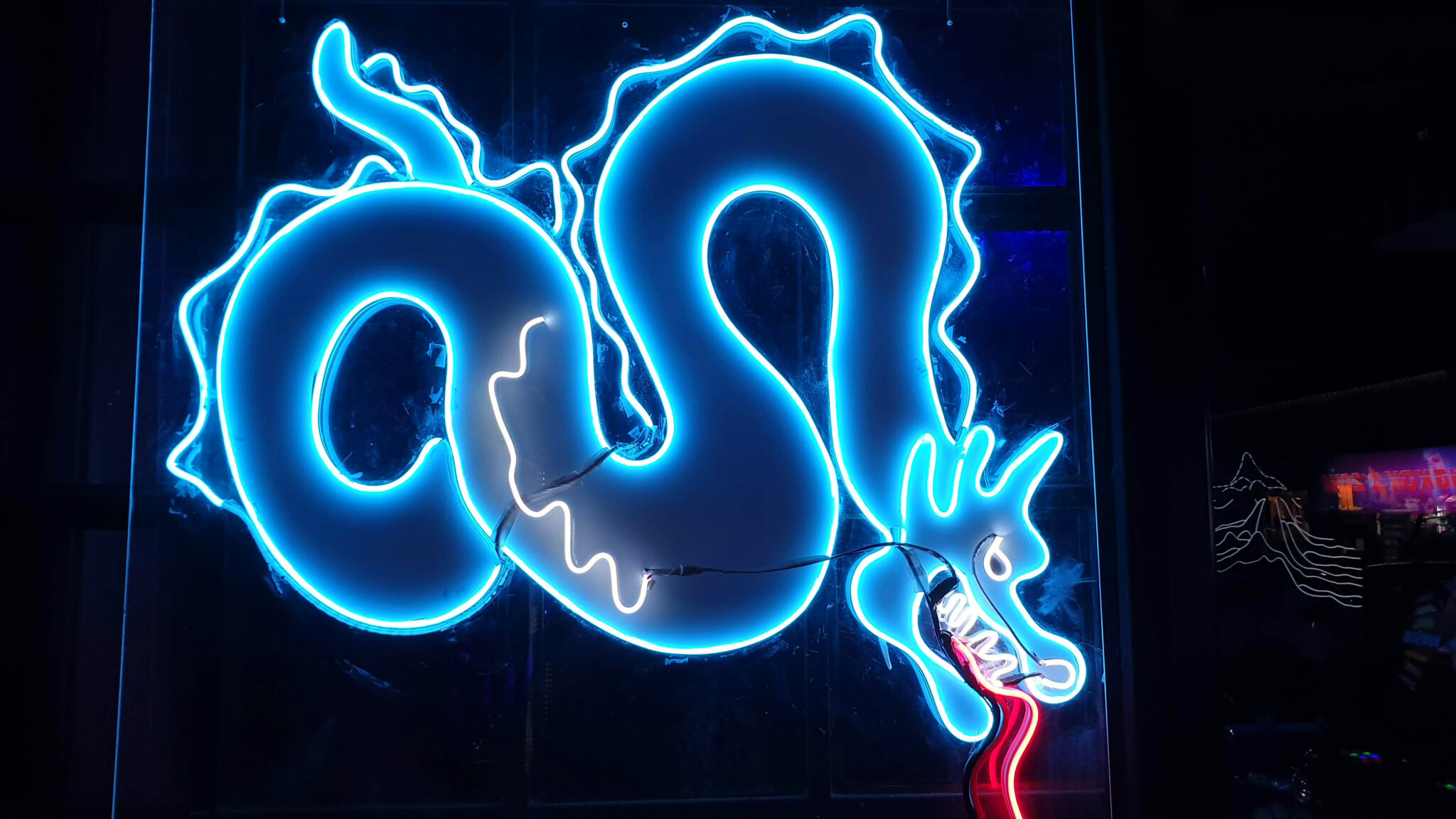 Arcadia Bangkok neon sign
