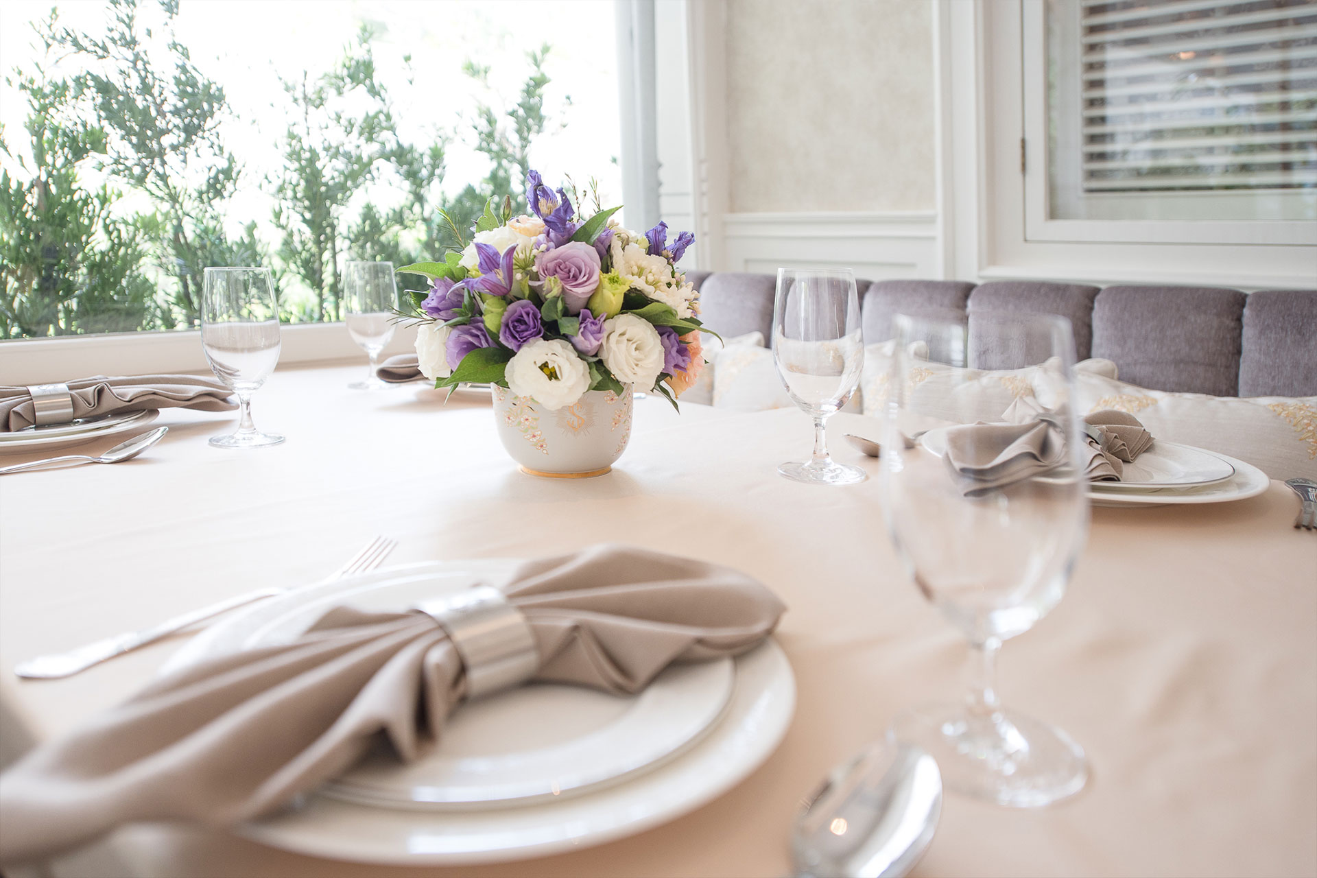 Thai dishes served at Baan Suriyasai
