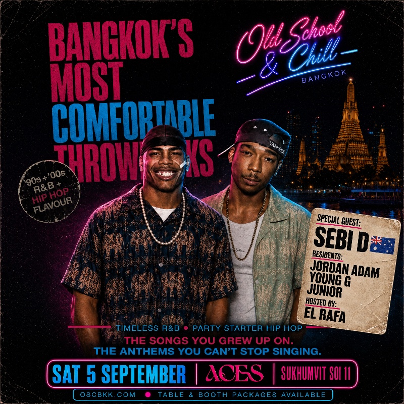 Old School and Chill Bangkok September event