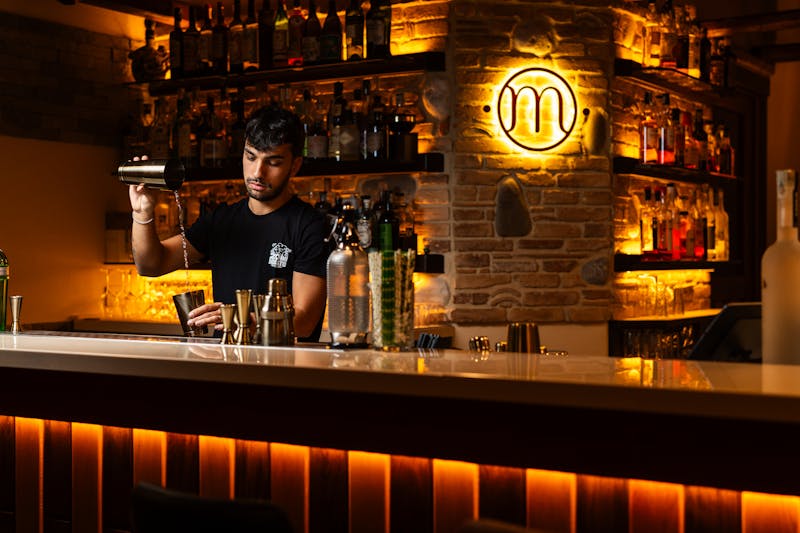 Nightlife lights and venues in Bangkok