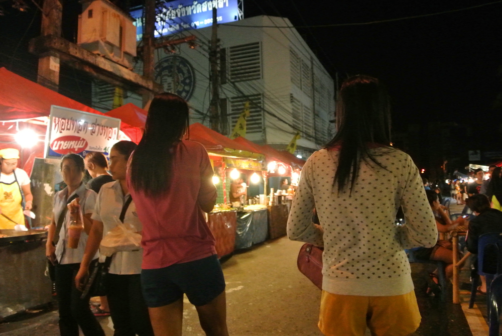 Night market scene in Hat Yai
