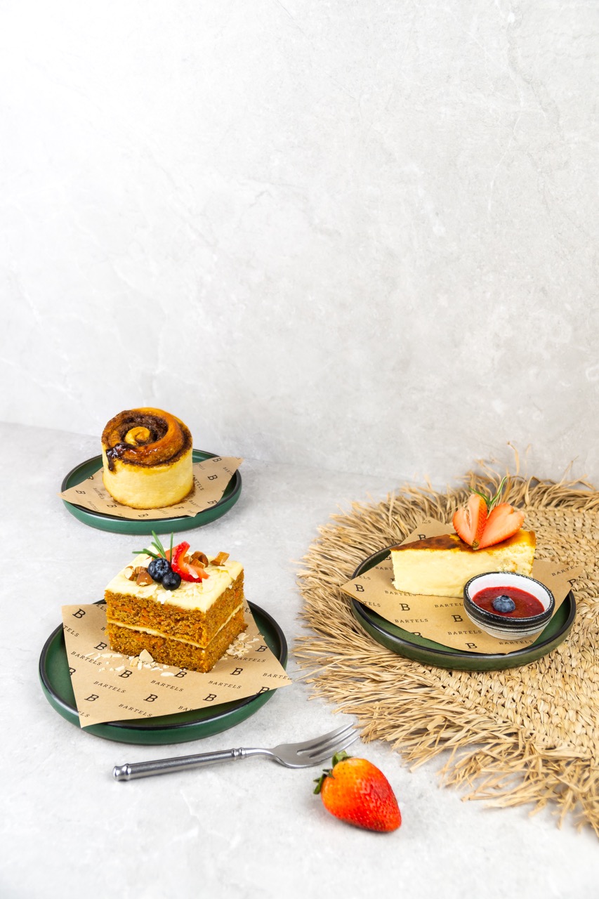 Desserts served at BARTELS Bangkok