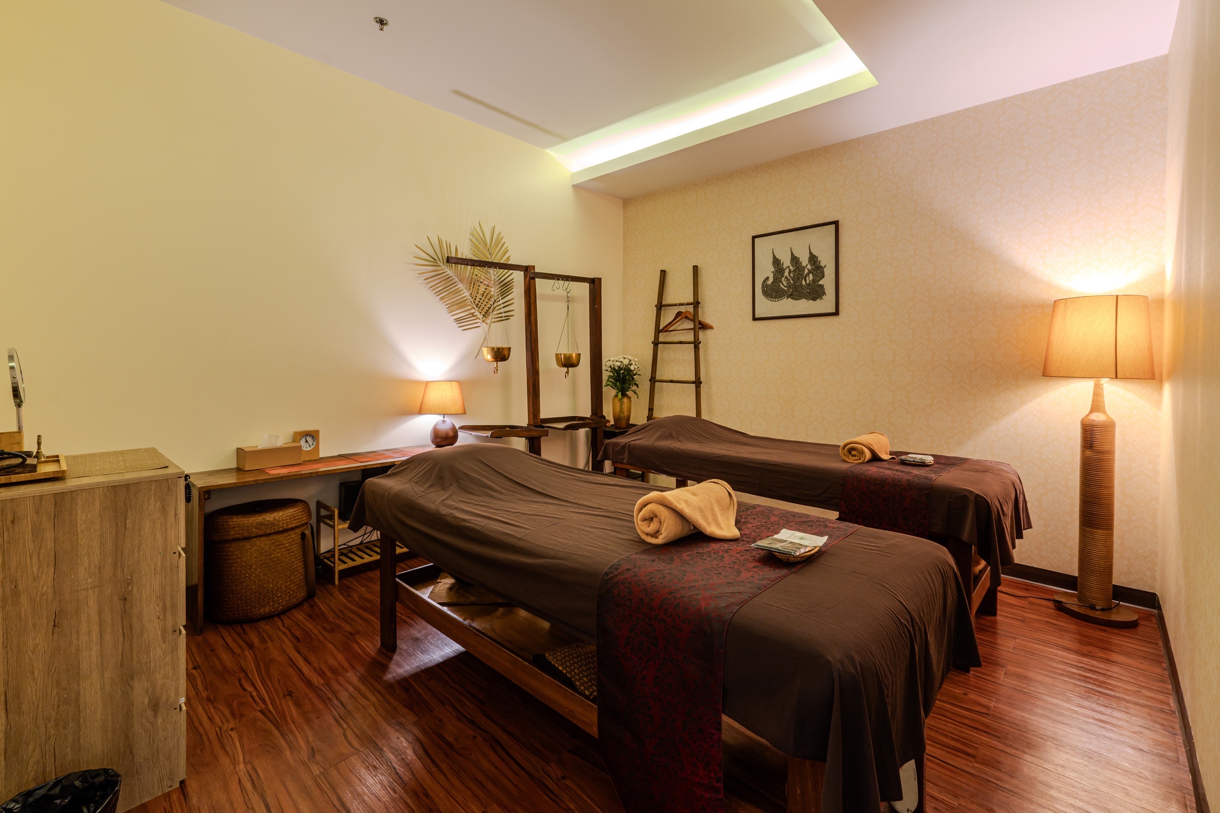 Couples treatment room at CORAN Boutique Spa