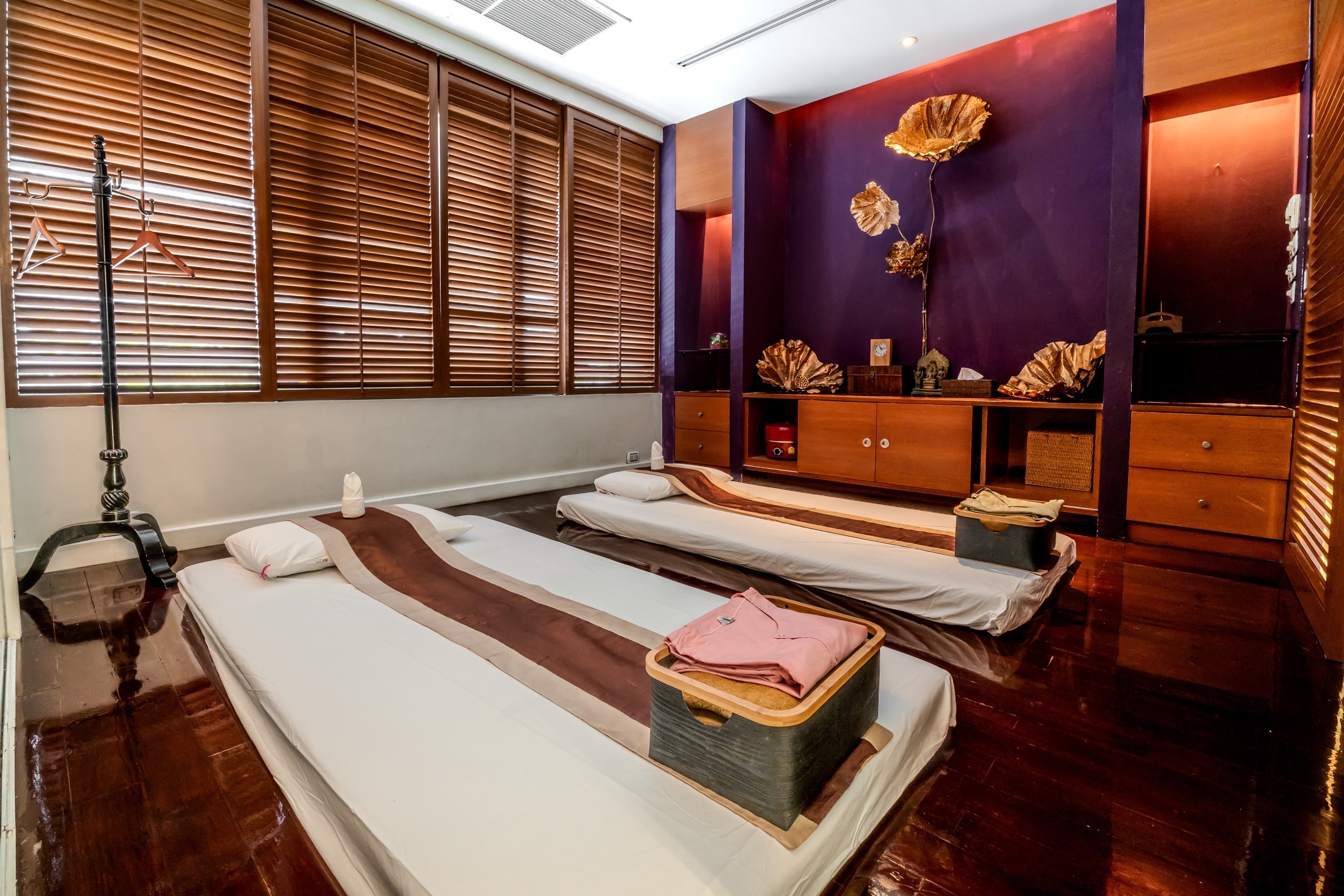 Traditional Thai massage room at CORAN Boutique Spa