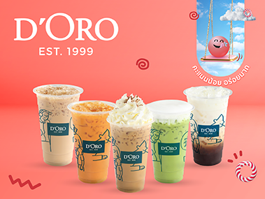 D'ORO Coffee beverage promotion for KTC cardholders