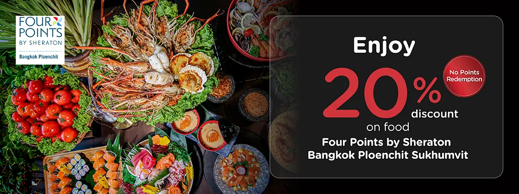 Four Points by Sheraton Bangkok Ploenchit dining promotion