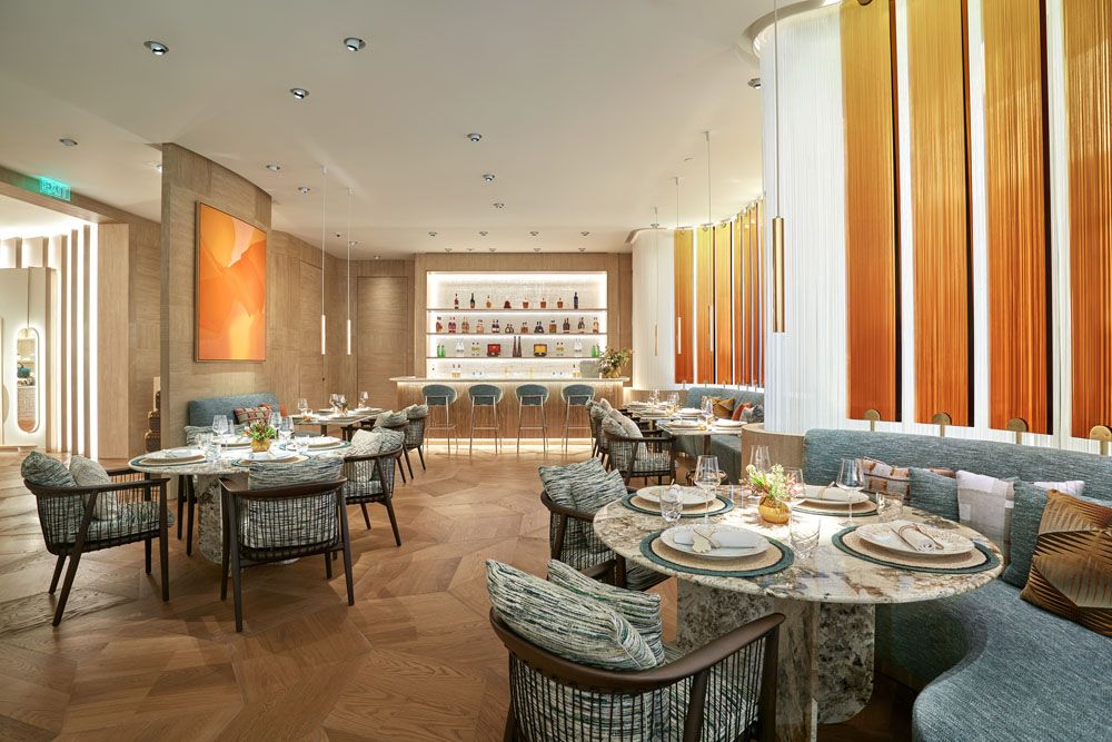 Gaggan at Louis Vuitton interior at LV The Place Bangkok