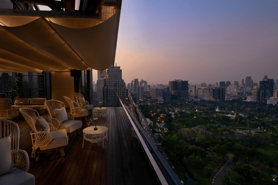Iris and Wild Iris restaurant and bar at SO Bangkok