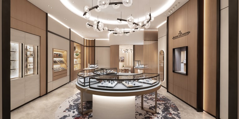 Jaeger-LeCoultre boutique setting at ICONSIAM Bangkok