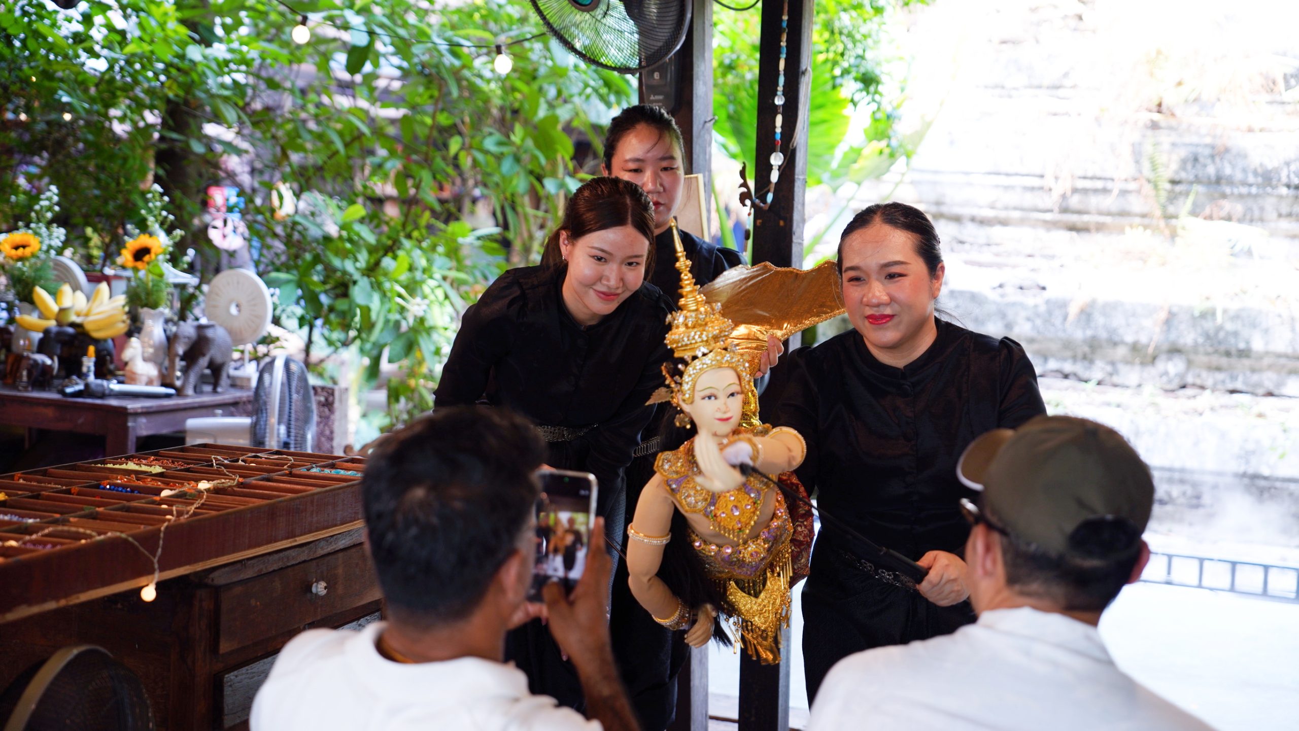 Creative activity inside Artist House Bangkok