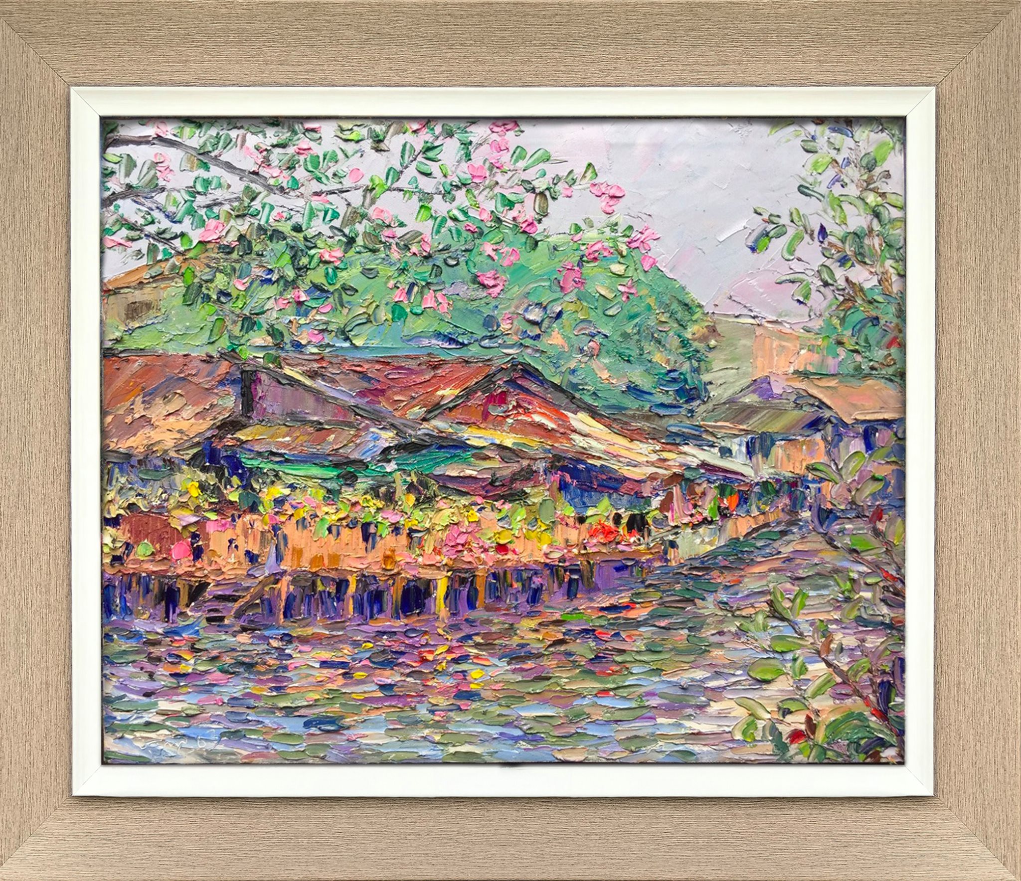 Hands-on art activity at Artist House Bangkok