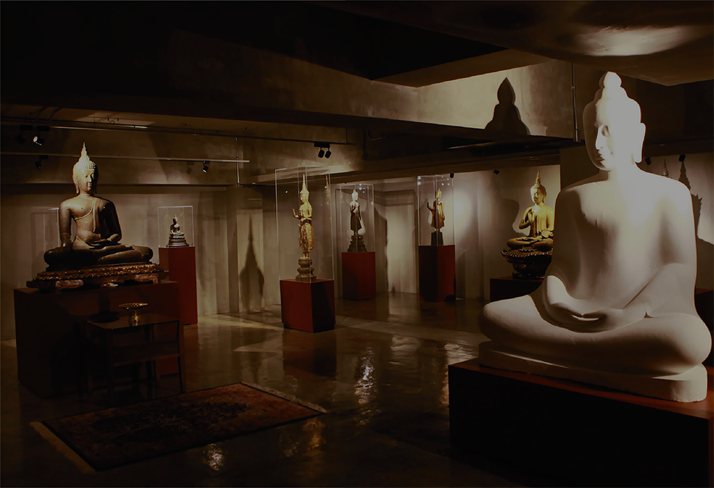 Buddhist art displayed at Kunawong House Museum