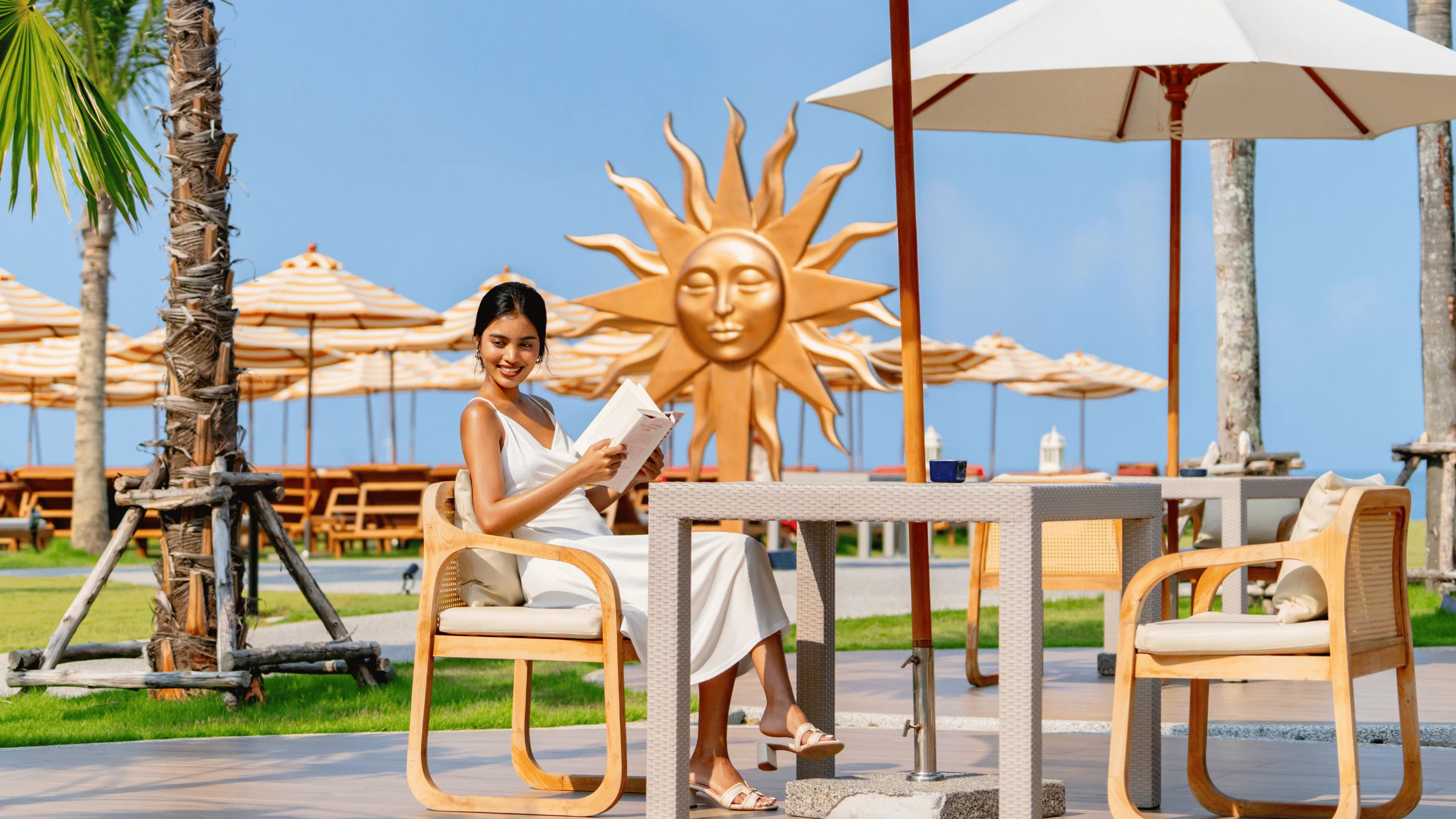 La Solaya beachfront setting in Khao Lak