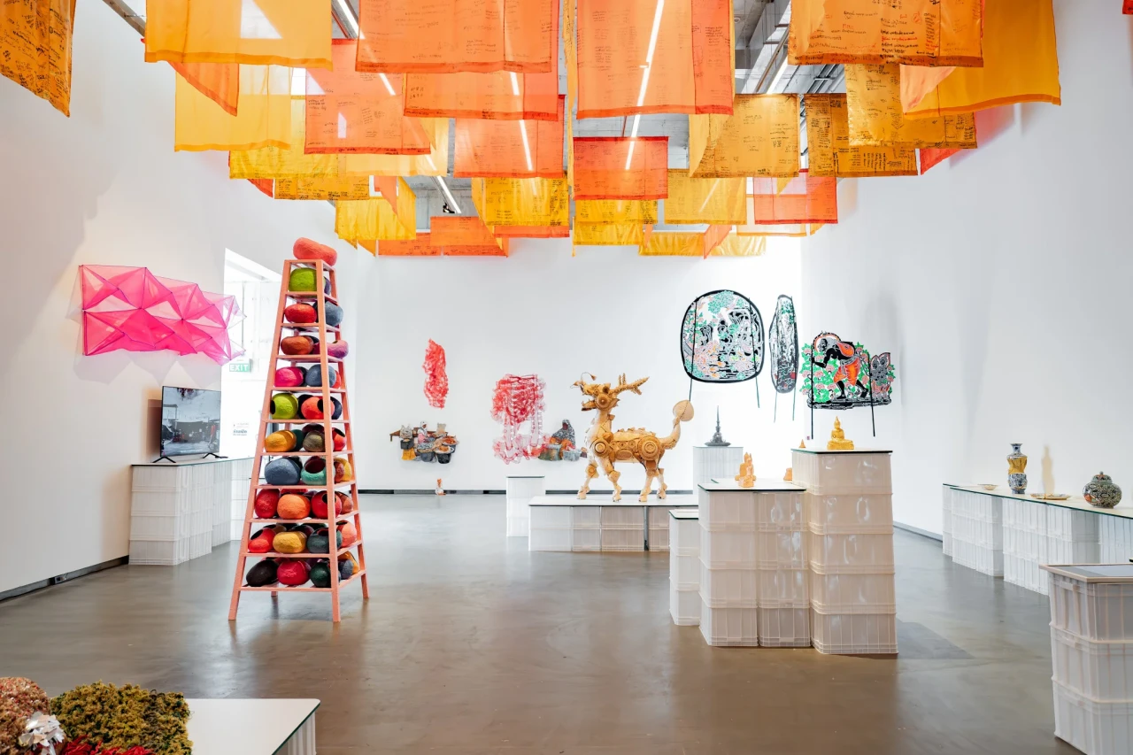 Gallery view inside Living in an Elastic Time