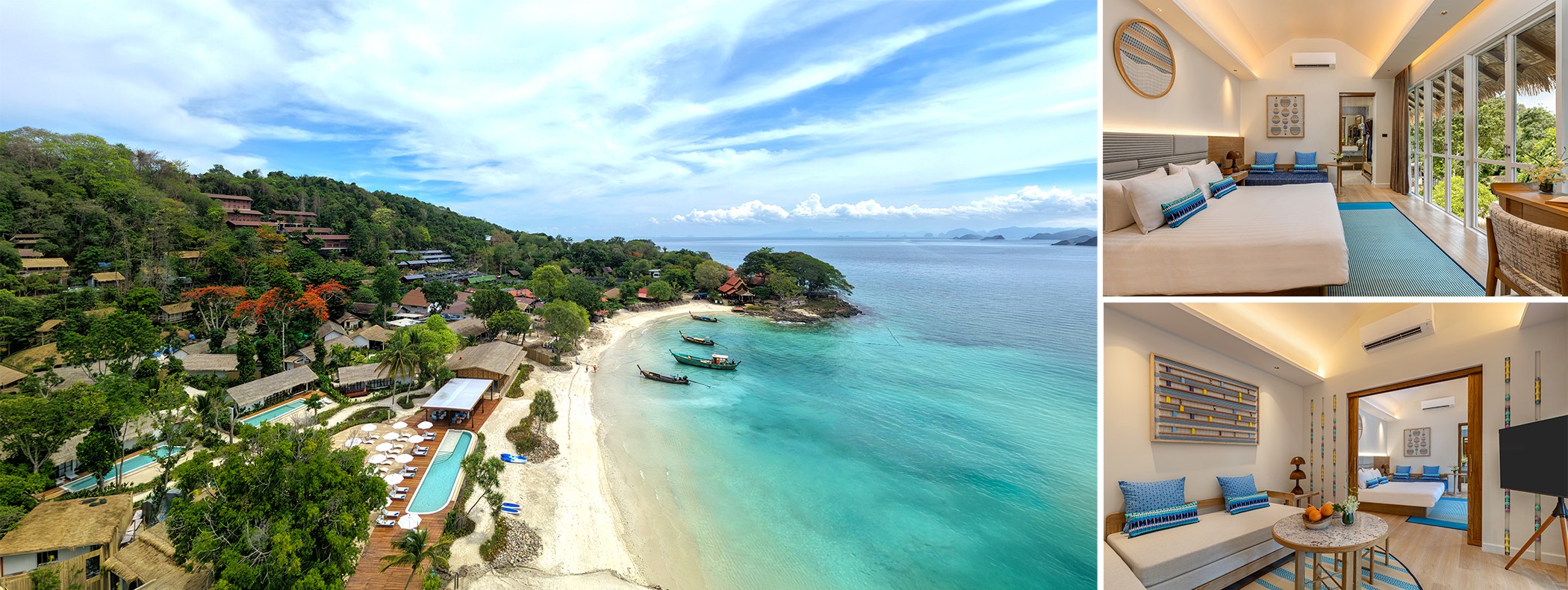 Outrigger Phi Phi Island Resort on Laem Tong Beach
