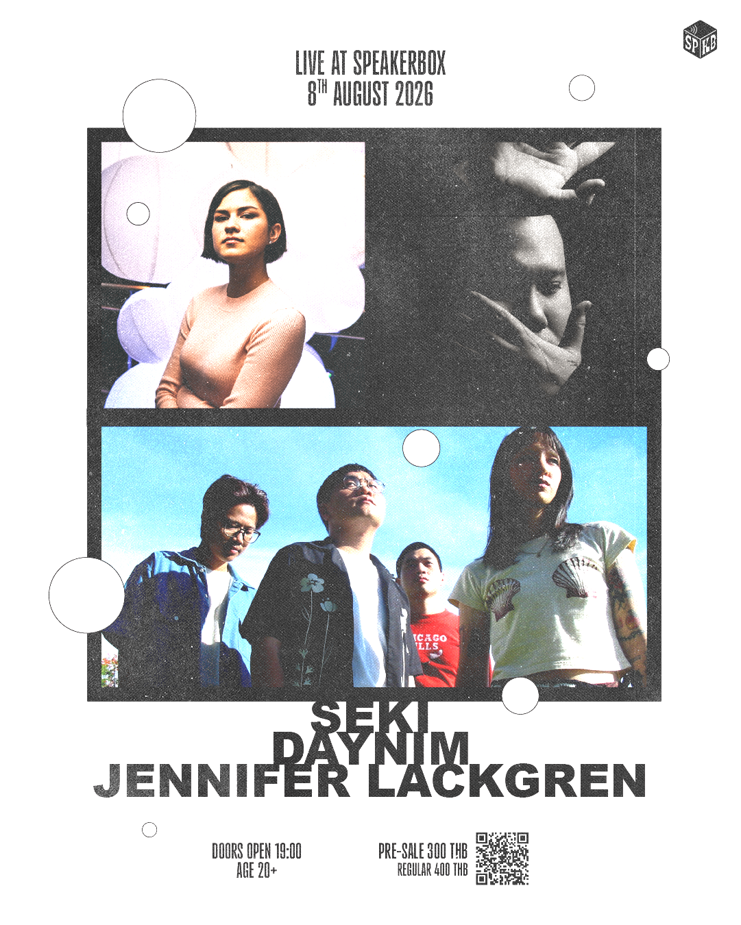 POP Session event poster at Speakerbox Bangkok