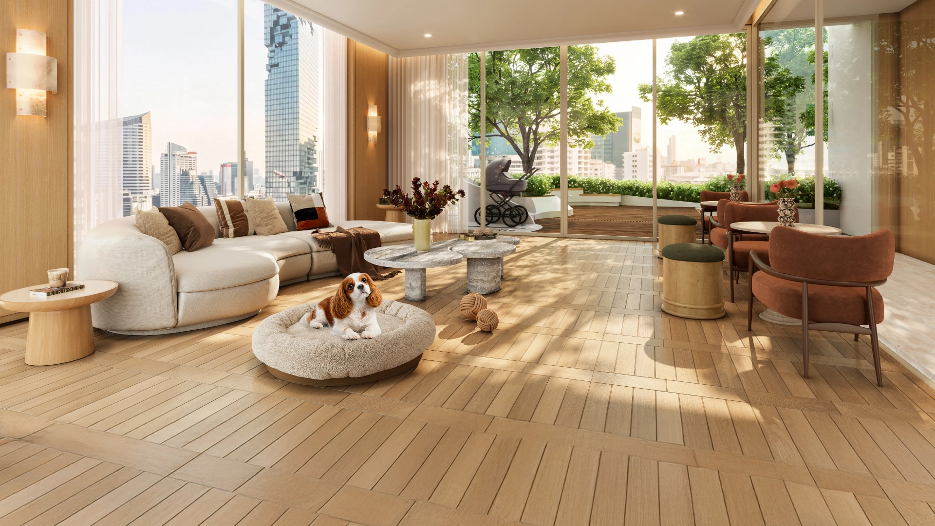 Pet Sky Lounge at The Monument Sathon