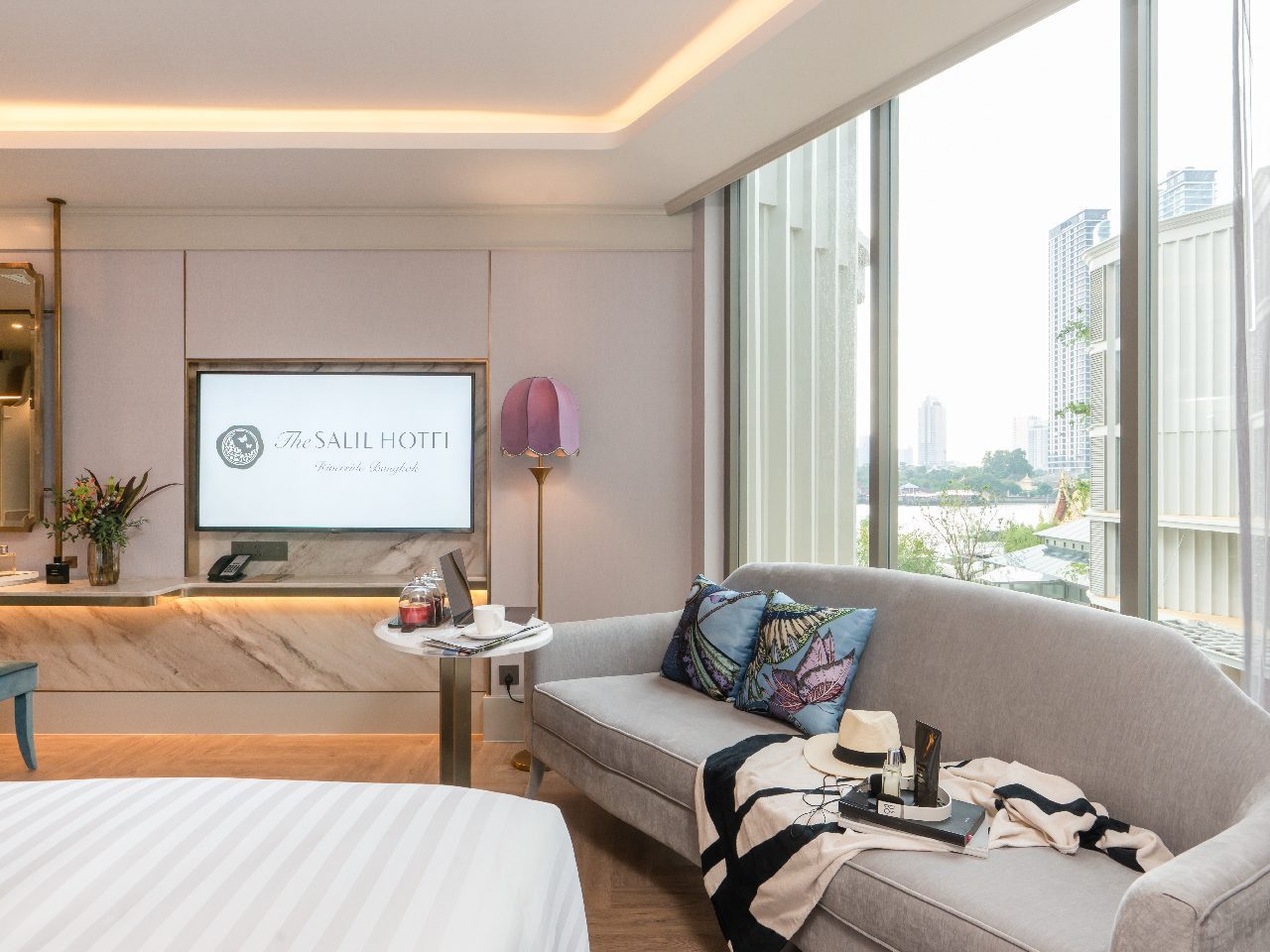 Deluxe River View room at The Salil Hotel Riverside