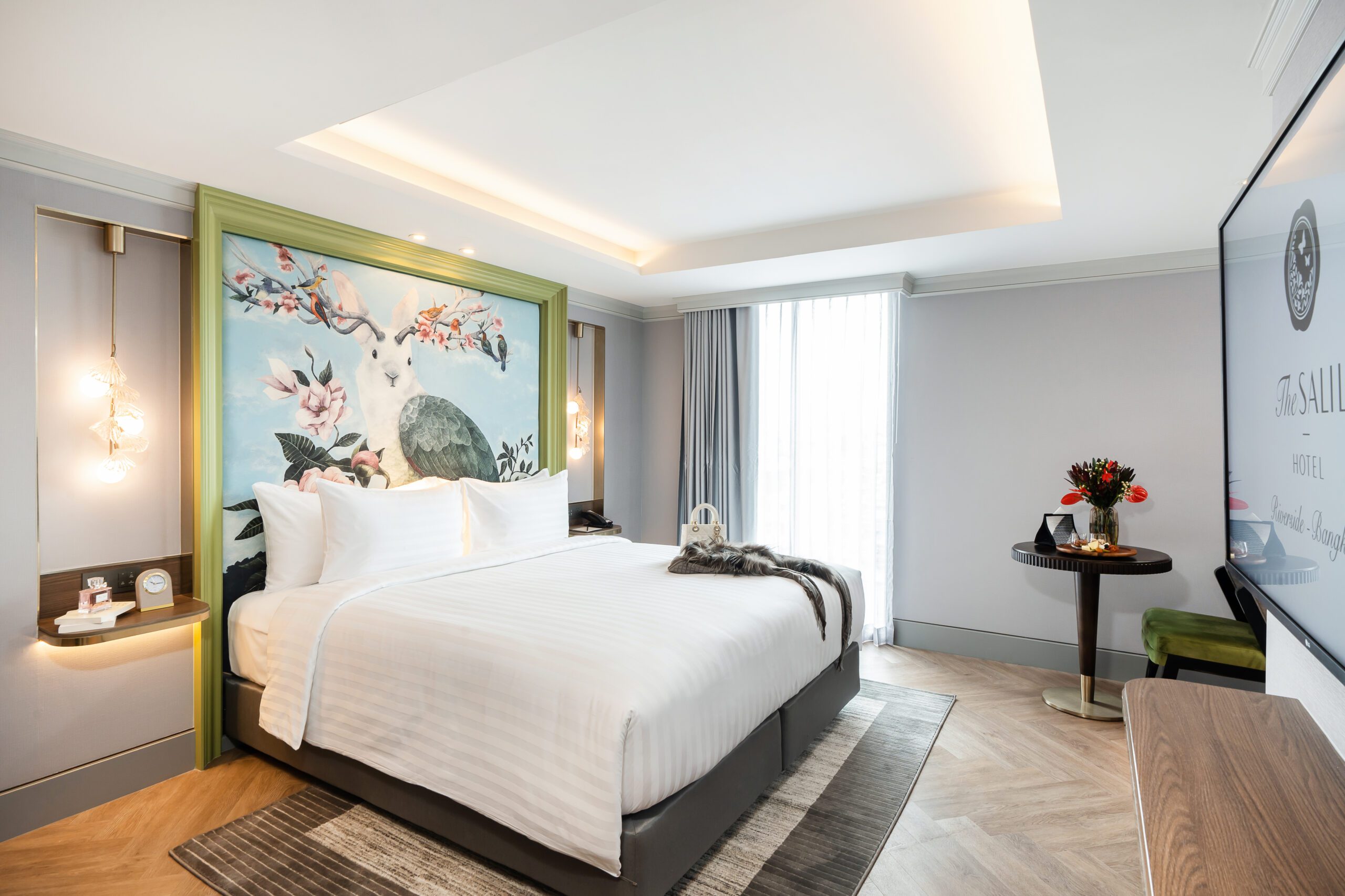 Guest-room interior at The Salil Hotel Riverside
