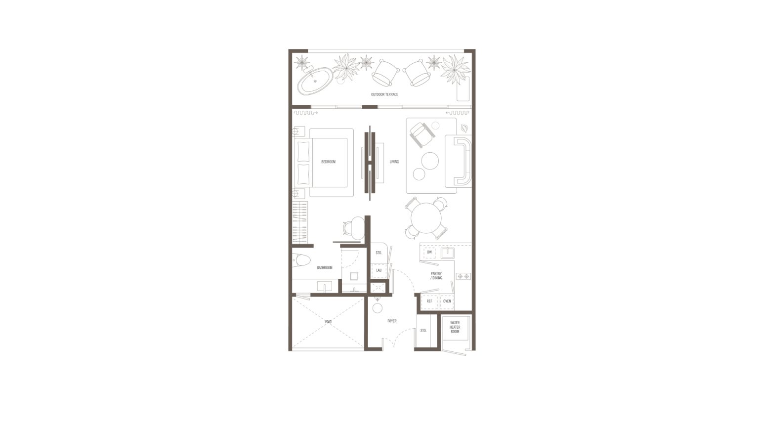 One-bedroom residence at The Standard Residences Phuket Bang Tao