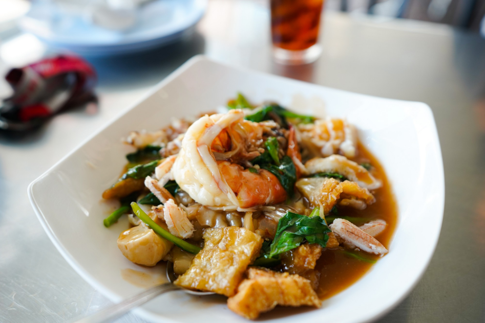 Local food stop on a Trang town heritage route